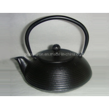 Chinese Hot Sale Black Enamel Cast Iron Teapot with Cups